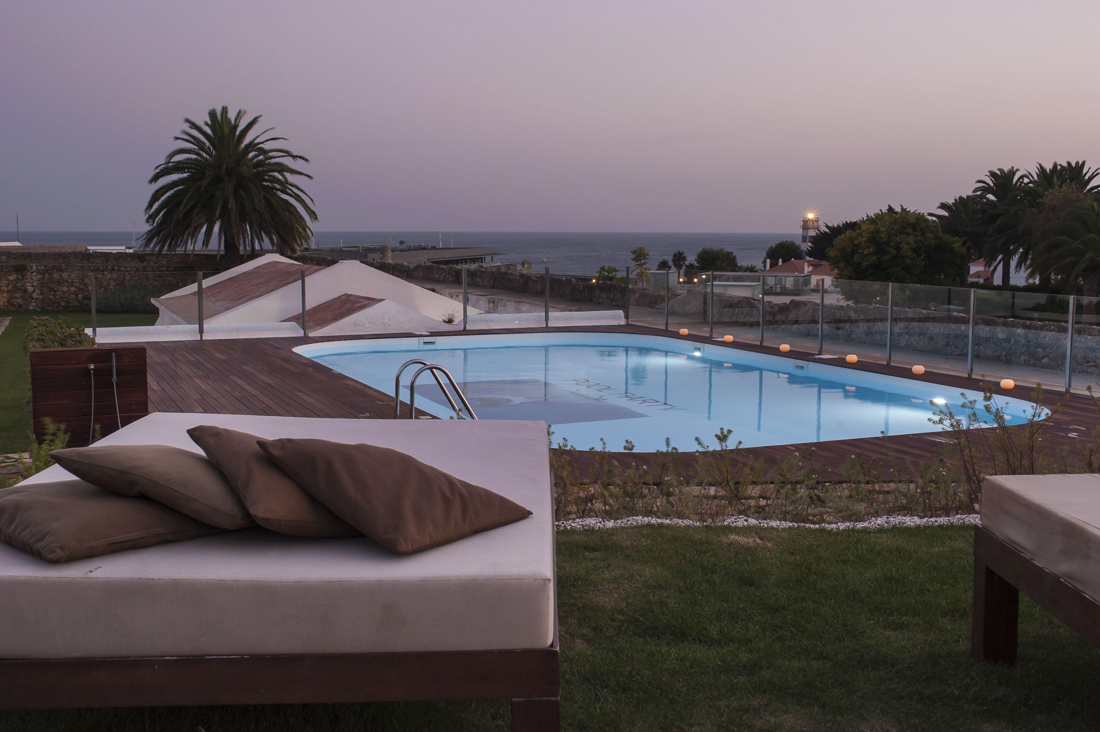 Pestana Cidadela Cascais - Pousada & Art District Dış mekan fotoğraf The pool at the hotel