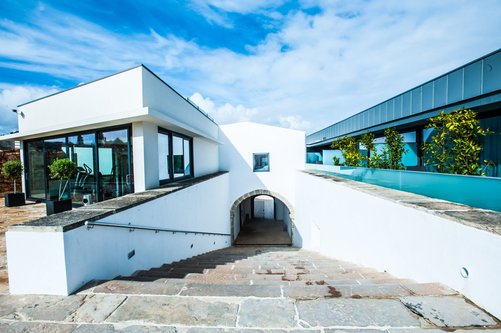 Pestana Cidadela Cascais - Pousada & Art District Olanaklar fotoğraf The rooftop of the museum